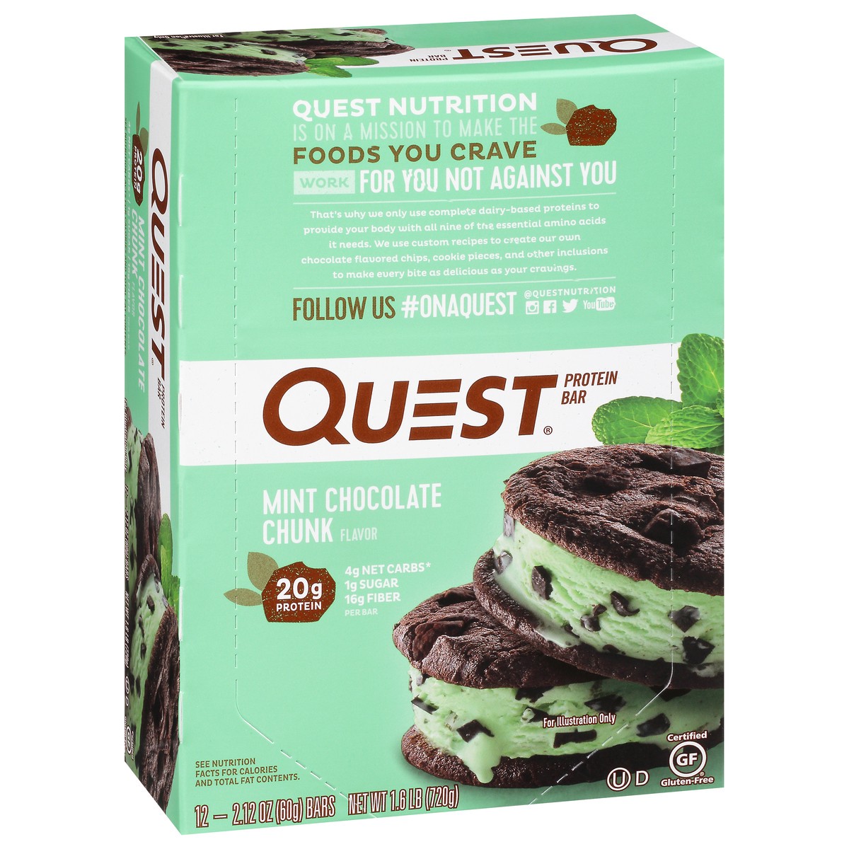 slide 8 of 10, Quest Protein Bar, 12 ct