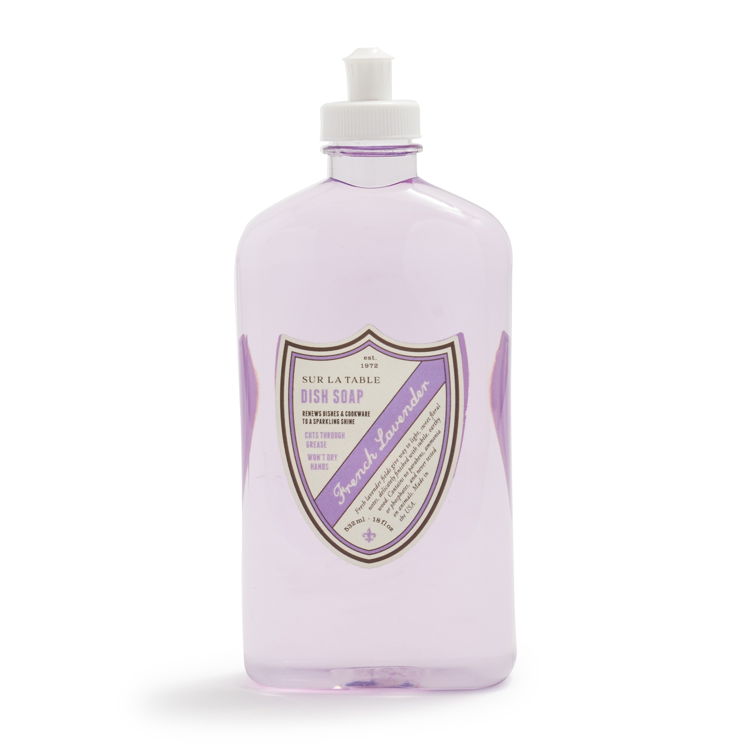 slide 1 of 1, Sur La Table French Lavender Dish Soap, 18 oz