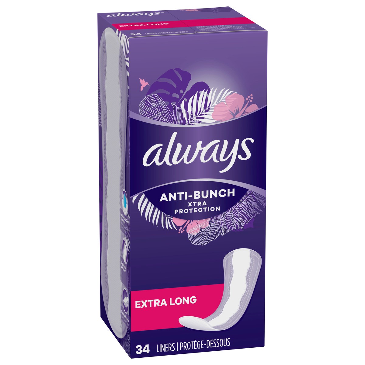 slide 3 of 8, Always Maxi Pads Max Protect 34Ct, 34 ct