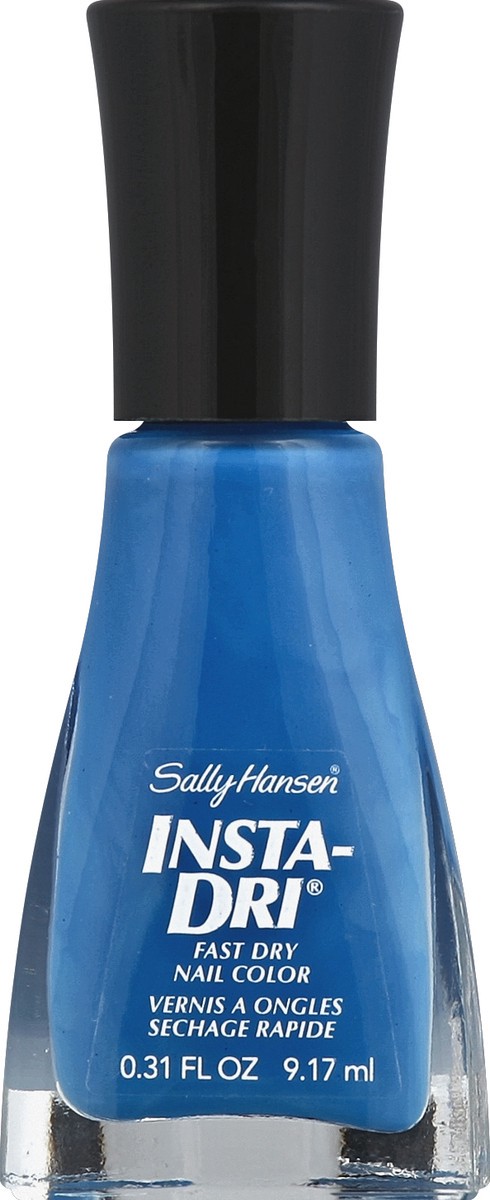 slide 1 of 3, Sally Hansen Insta-Dri Nail Color - Brisk Blue, 0.31 oz