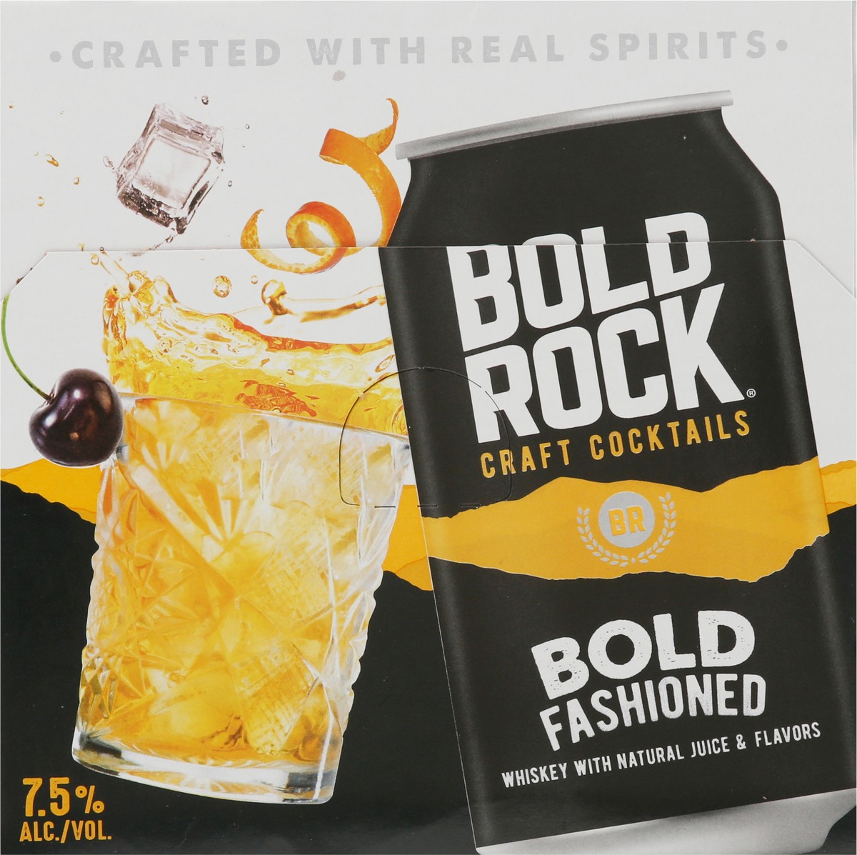 slide 7 of 9, Bold Rock Hard Cider Bold Rock Bold Fashioned Craft Cocktails 4 - 12 fl oz Cans, 4 ct