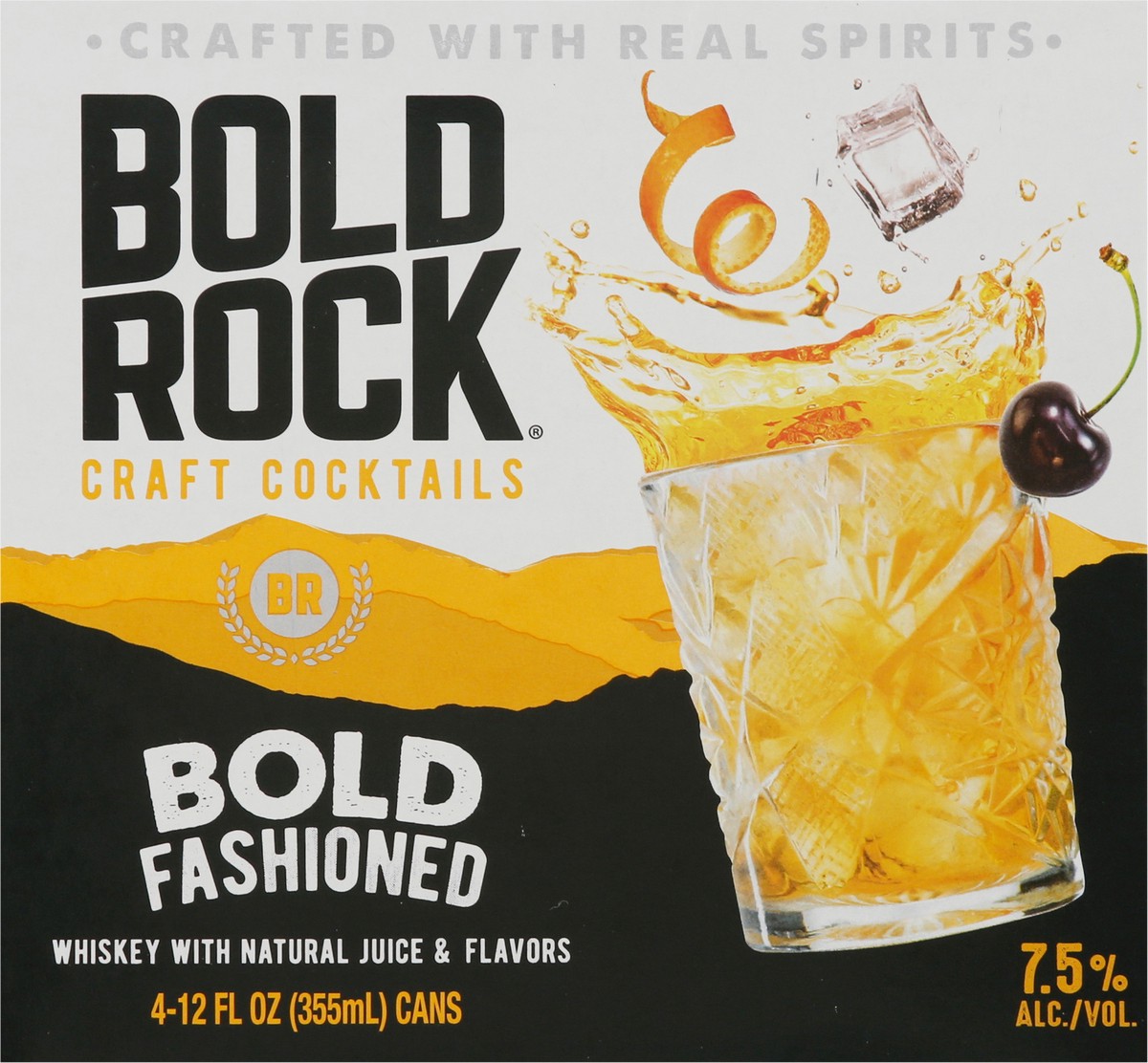 slide 3 of 9, Bold Rock Hard Cider Bold Rock Bold Fashioned Craft Cocktails 4 - 12 fl oz Cans, 4 ct