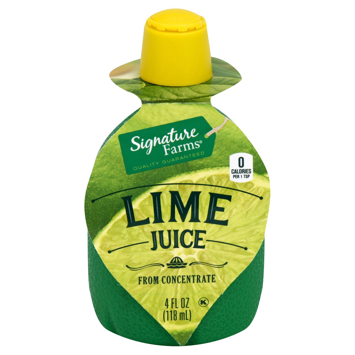 slide 1 of 2, Signature Farms Lime Juice Squeezze - 4 fl oz, 4 fl oz