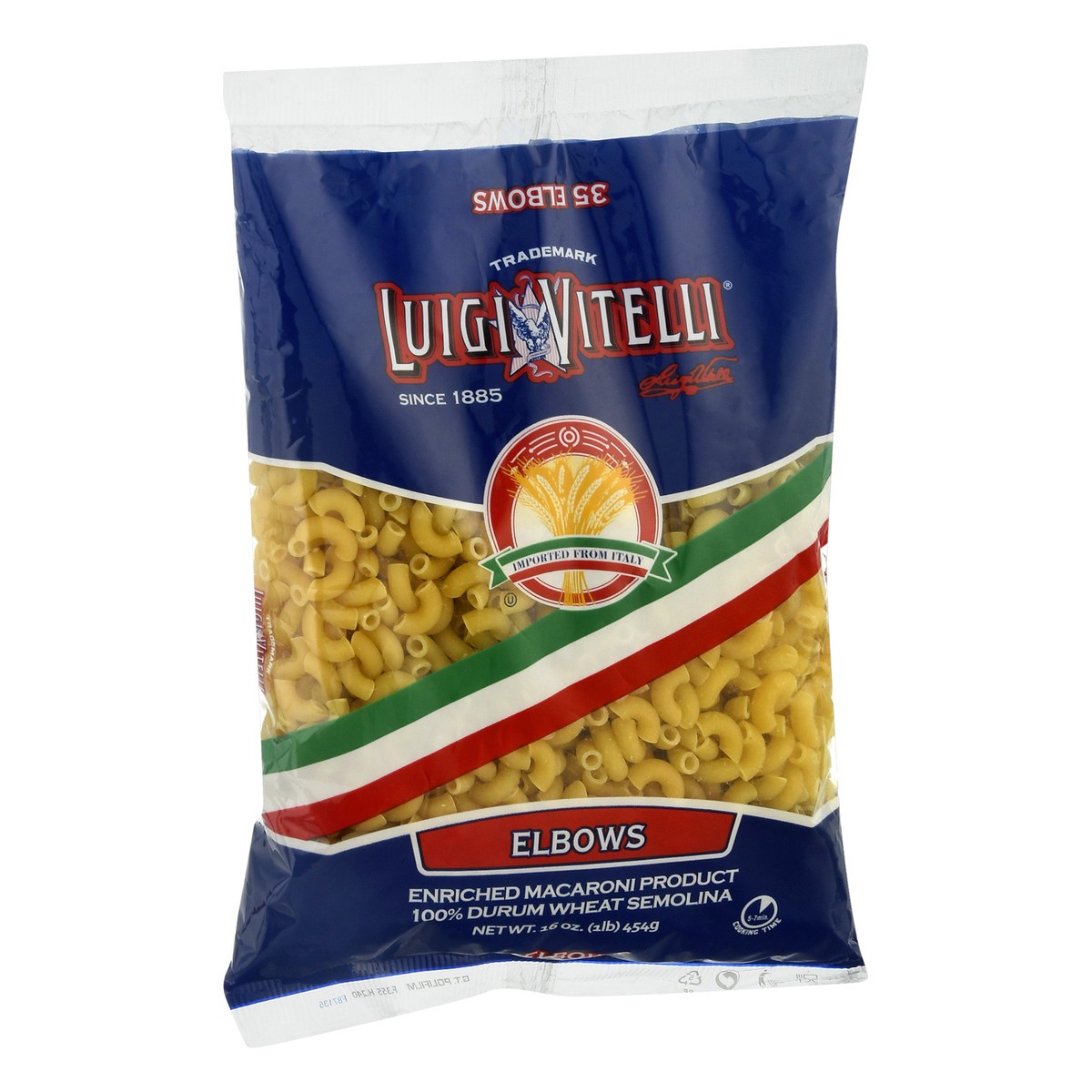 slide 2 of 10, Luigi Vitelli Elbows Macaroni Pasta 16 oz, 16 oz