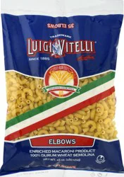 Luigi Vitelli Elbows Macaroni Pasta 16 oz