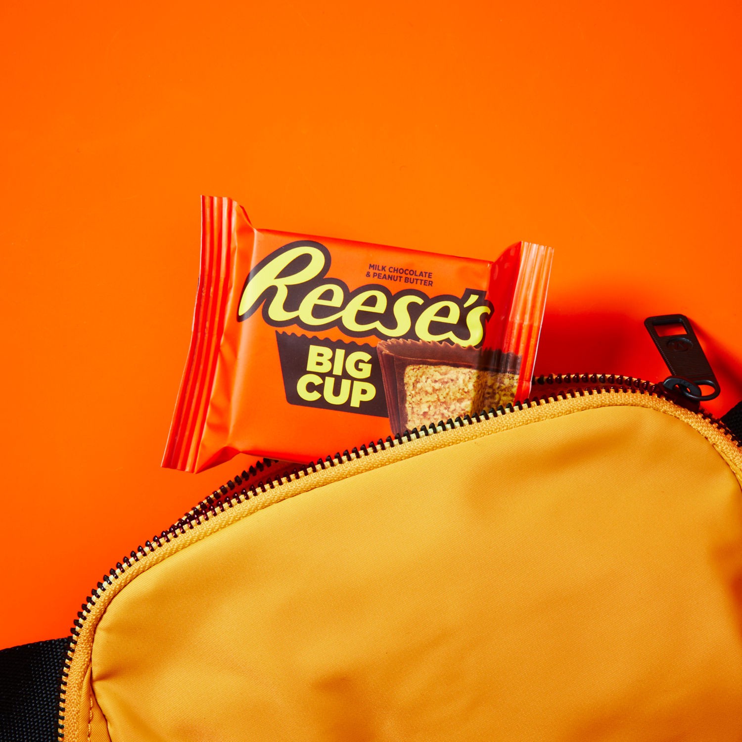 slide 7 of 8, Reese's Big Cup Milk Chocolate Peanut Butter Cups, Candy Packs, 1.4 oz (6 Count), 1.4 oz