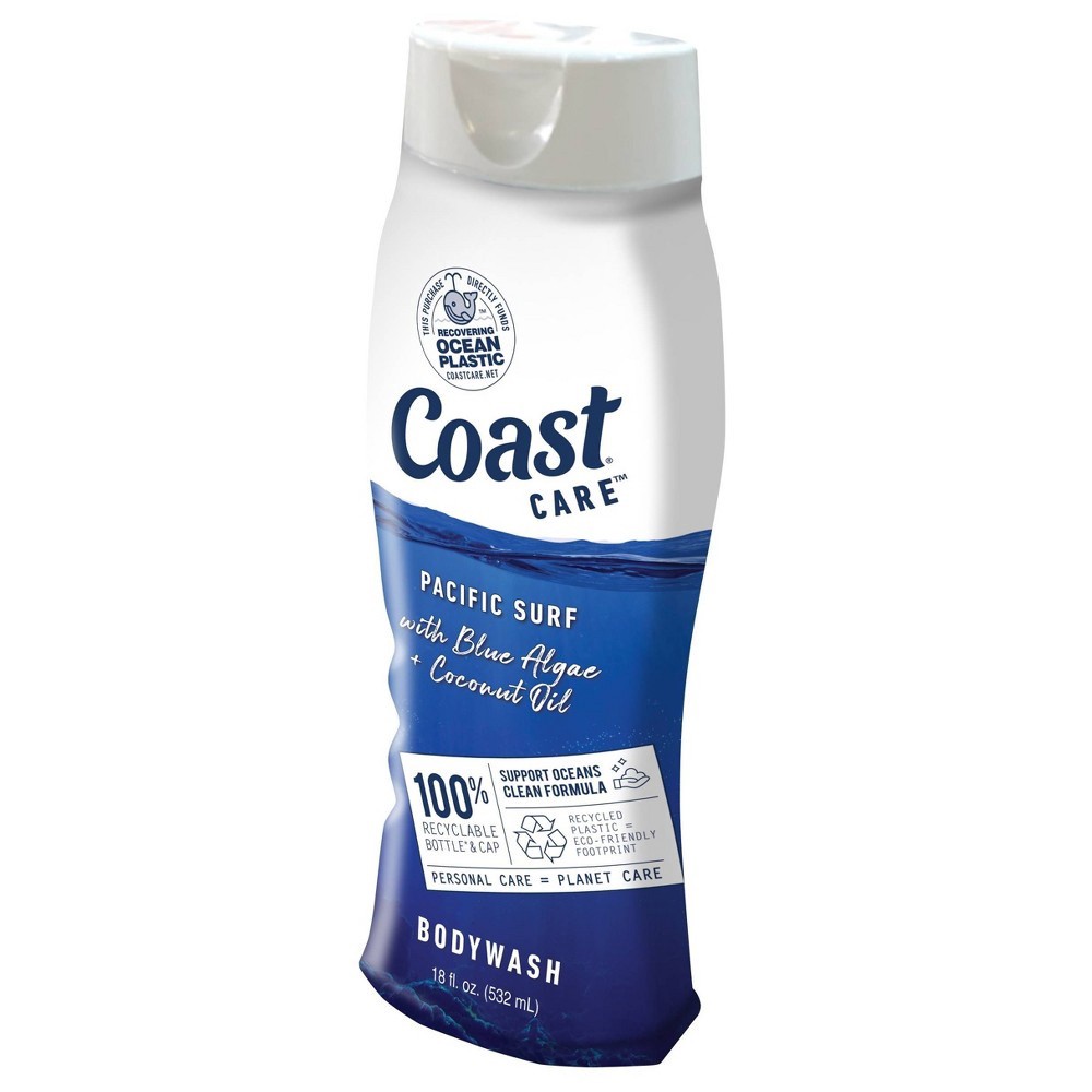 slide 4 of 4, Coast Care Body Wash Pacific Surf, 18 fl oz