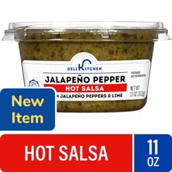 Deli Kitchen Jalapeno Pepper Hot Salsa