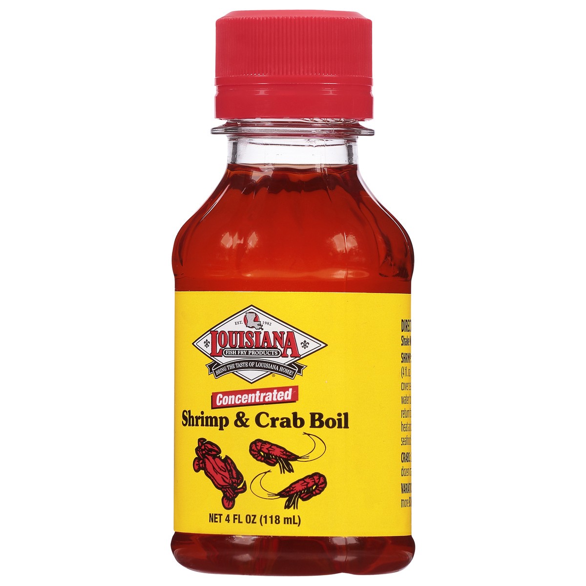 slide 5 of 10, Louisiana Fish Fry Products Concentrated Crawfish, Shrimp & Crab Boil 4 fl oz, 4 fl oz