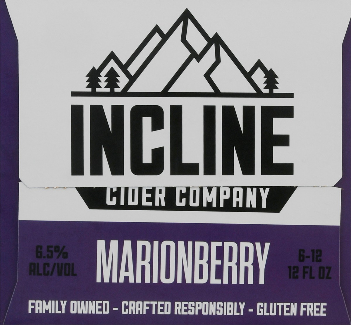 slide 9 of 9, Incline Cider Company Marionberry Beer 6 ea, 6 ct; 12 fl oz