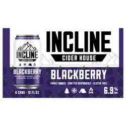 Incline Cider Company The Scout Hopped Marionberry 6 Pack