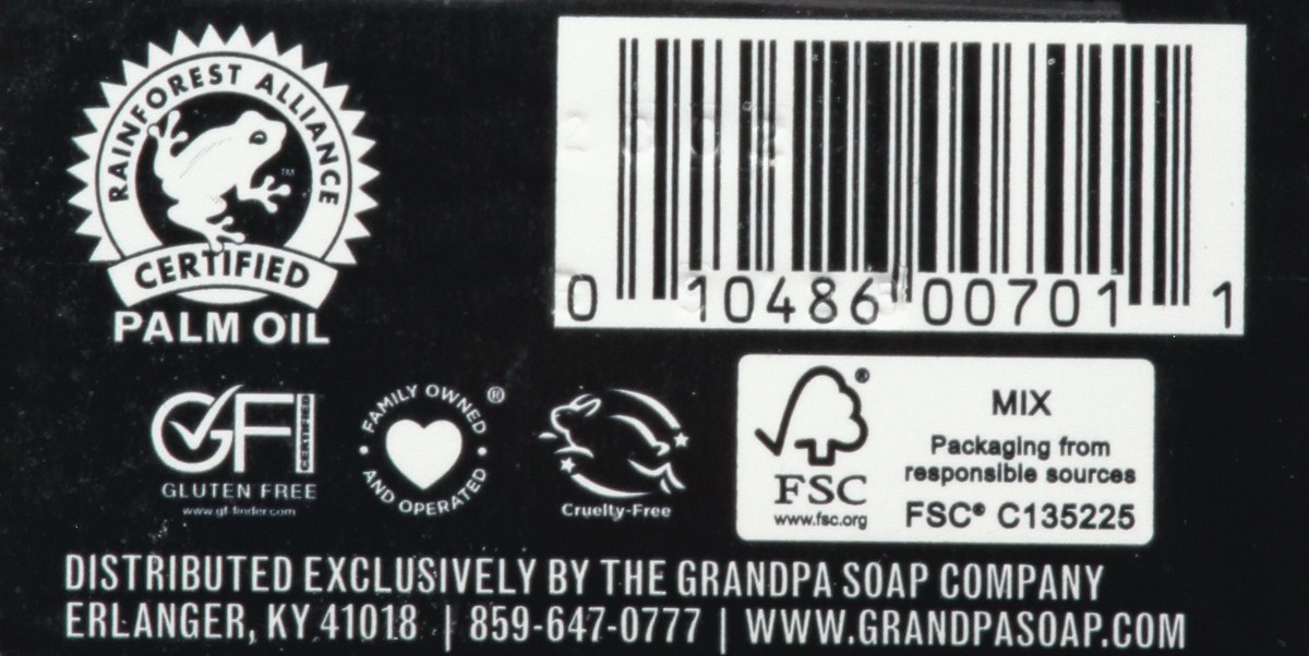 slide 3 of 13, The Grandpa Soap Co. The Grandpa Soap Company Pine Tar Soap 4.25 oz, 4.25 oz