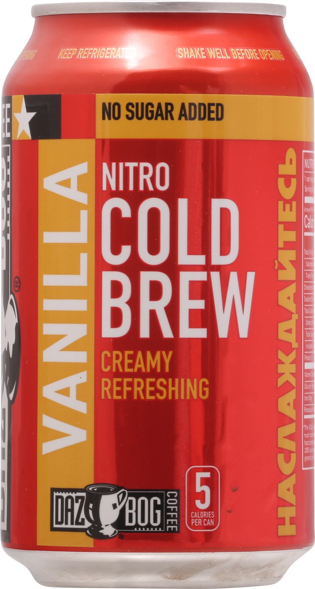 slide 4 of 11, Dazbog Nitro Vanilla Cold Brew Coffee - 12 fl oz, 12 fl oz