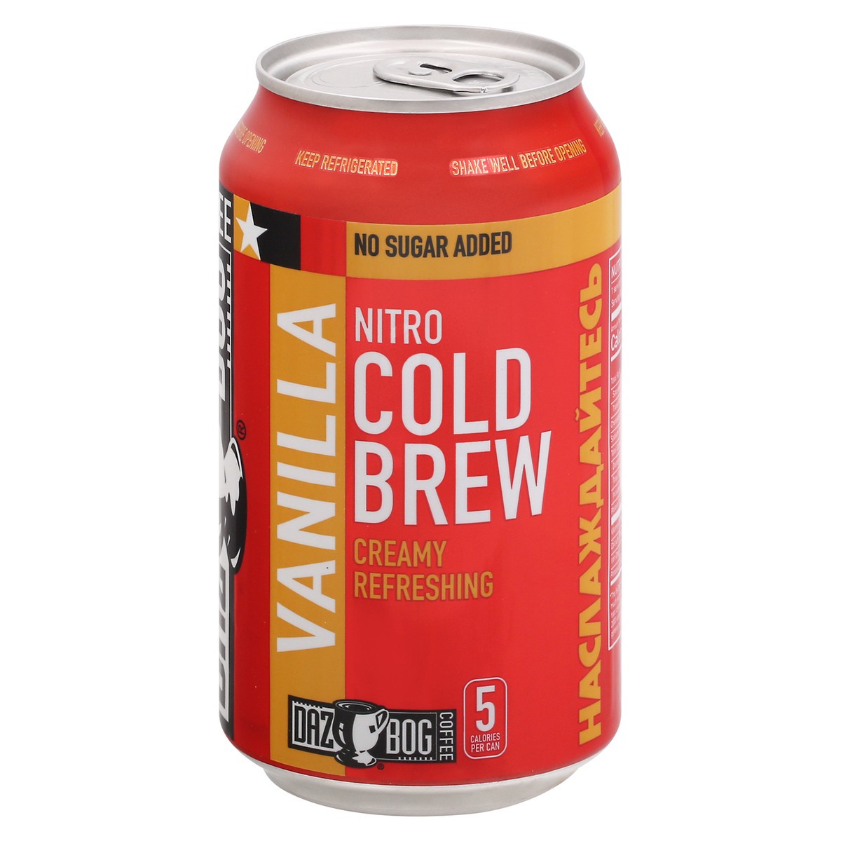 slide 8 of 11, Dazbog Nitro Vanilla Cold Brew Coffee - 12 fl oz, 12 fl oz