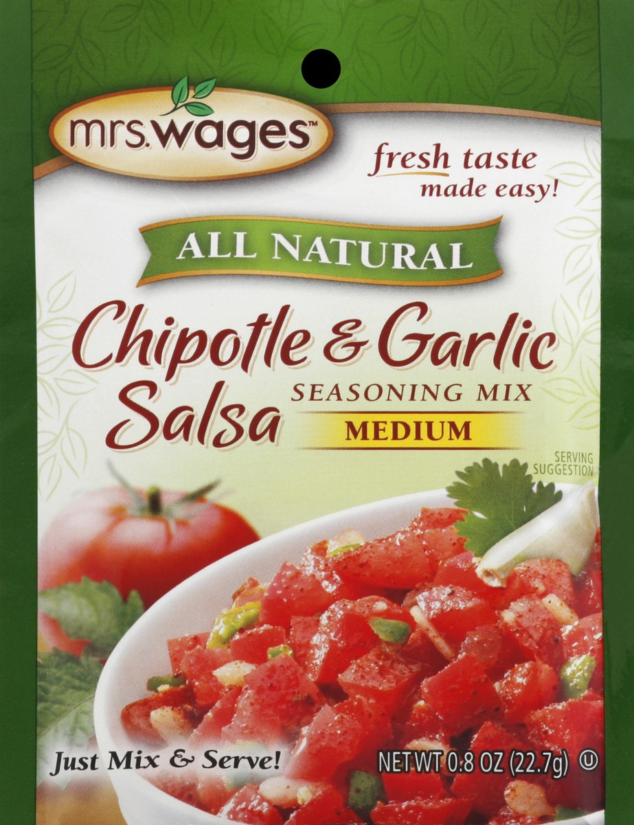 slide 2 of 3, Mrs. Wages Salsa Seasoning Mix 0.8 oz, 0.8 oz