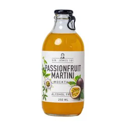 Sir James Na Passionfruit Martini