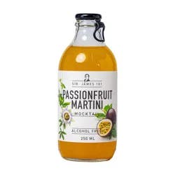 Sir James Na Passionfruit Martini
