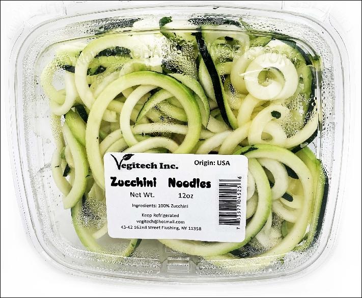 slide 1 of 1, Vegitech Zucchn Sqsh Ndls, 12 oz