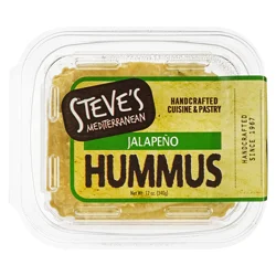 Steve's Mediterranean Hummus, Jalapeno, 10 oz