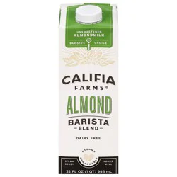 Califia Farms Barista Blend Unsweetened Almondmilk 32 fl oz