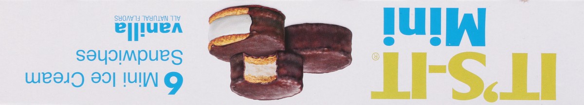 slide 8 of 9, It's-It Mini Vanilla Ice Cream Sandwiches 6 - 2.75 fl oz Sandwiches, 2.75 oz
