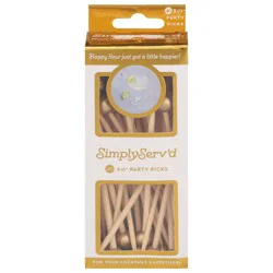 Simply Serv'd 3-1/2 Inch Party Picks 40 ea