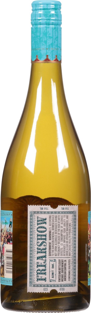 slide 8 of 9, Freakshow Lodi Chardonnay 750 ml Bottle, 750 ml