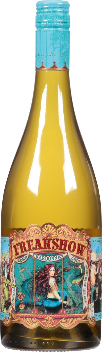 slide 7 of 9, Freakshow Lodi Chardonnay 750 ml Bottle, 750 ml