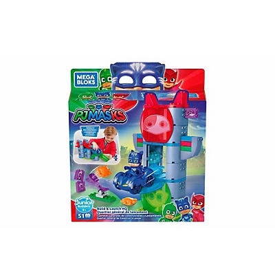 slide 1 of 1, Mattel Mega Bloks PJ Masks Build & Blast HQ, 1 ct