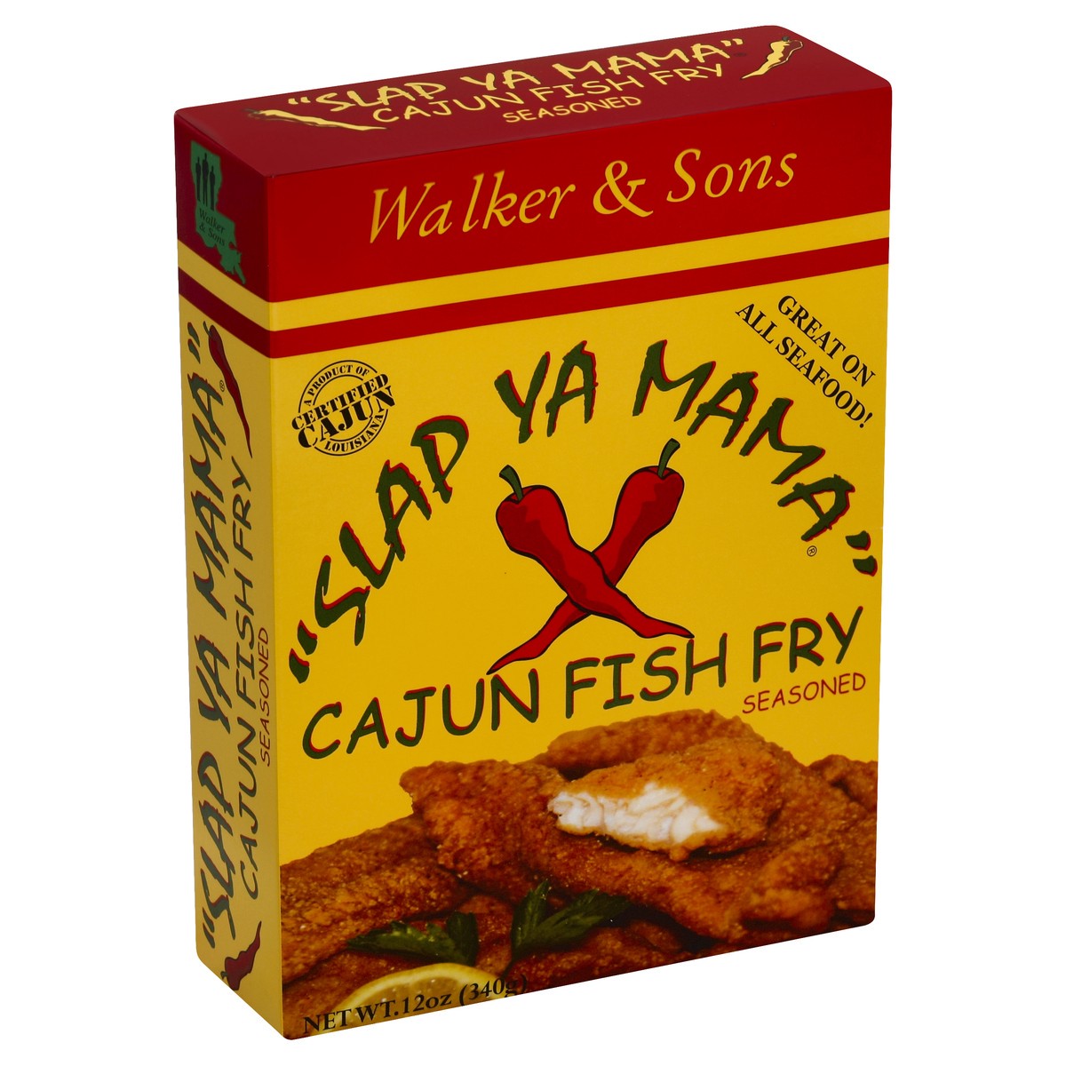 slide 4 of 4, Slap Ya Mama Cajun Fish Fry 12 oz, 12 oz