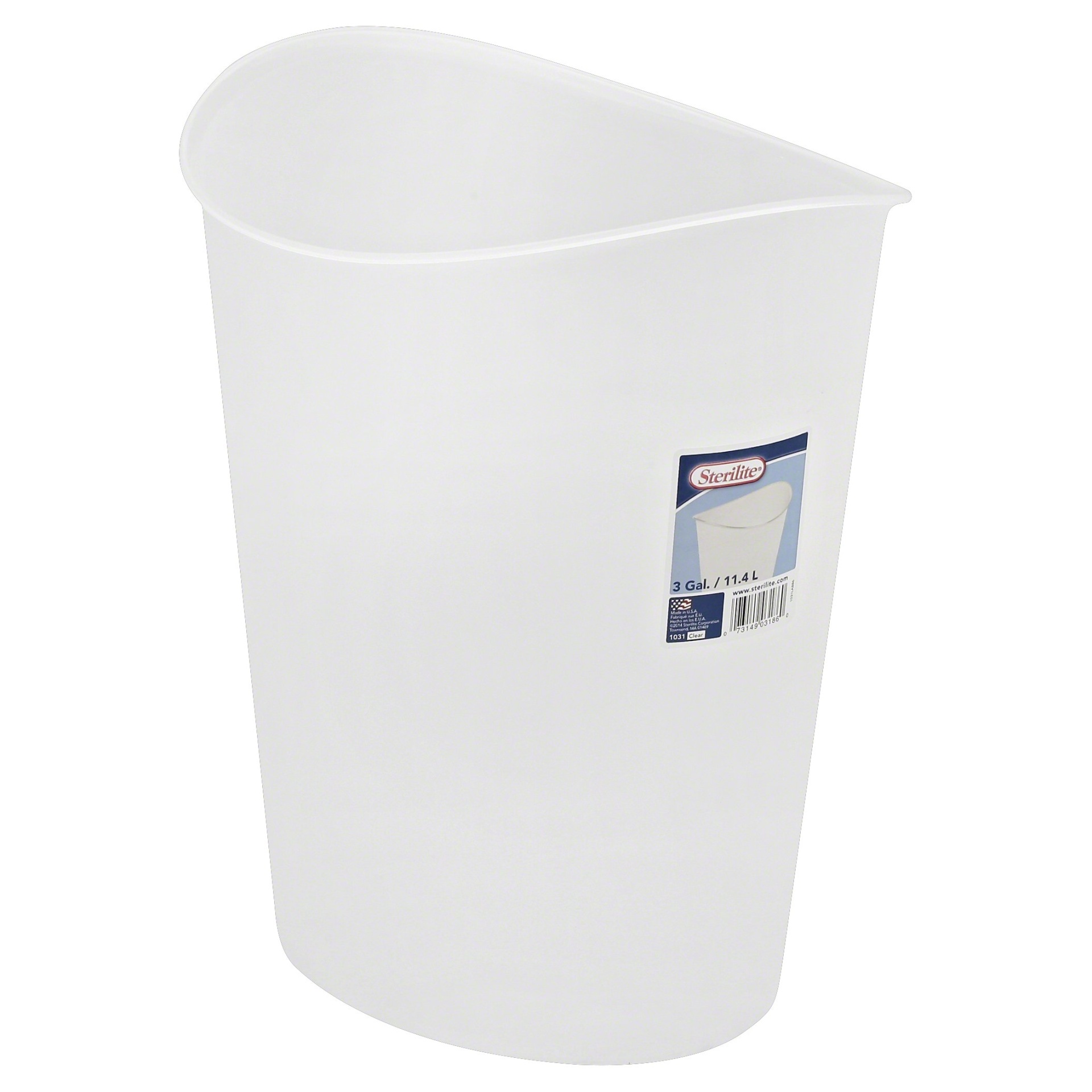 slide 1 of 4, Sterilite Wastebasket 1 ea, 1 ct