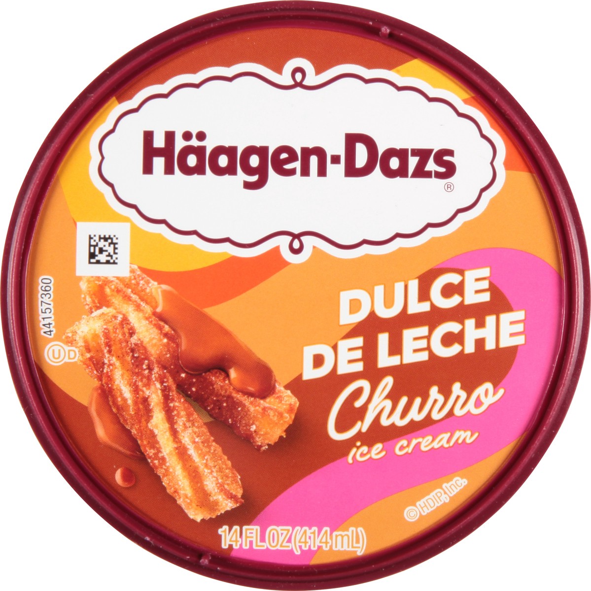 slide 9 of 9, Häagen-Dazs Haagen Dazs Dulce de Leche Churro Ice Cream, 14 fl Oz, 14 fl oz