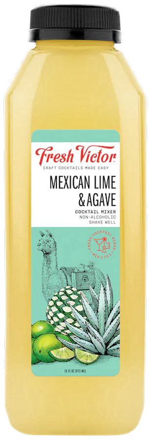 slide 1 of 1, Fresh Victor Mexican Lime & Agave Cocktail Mixer, 16 oz