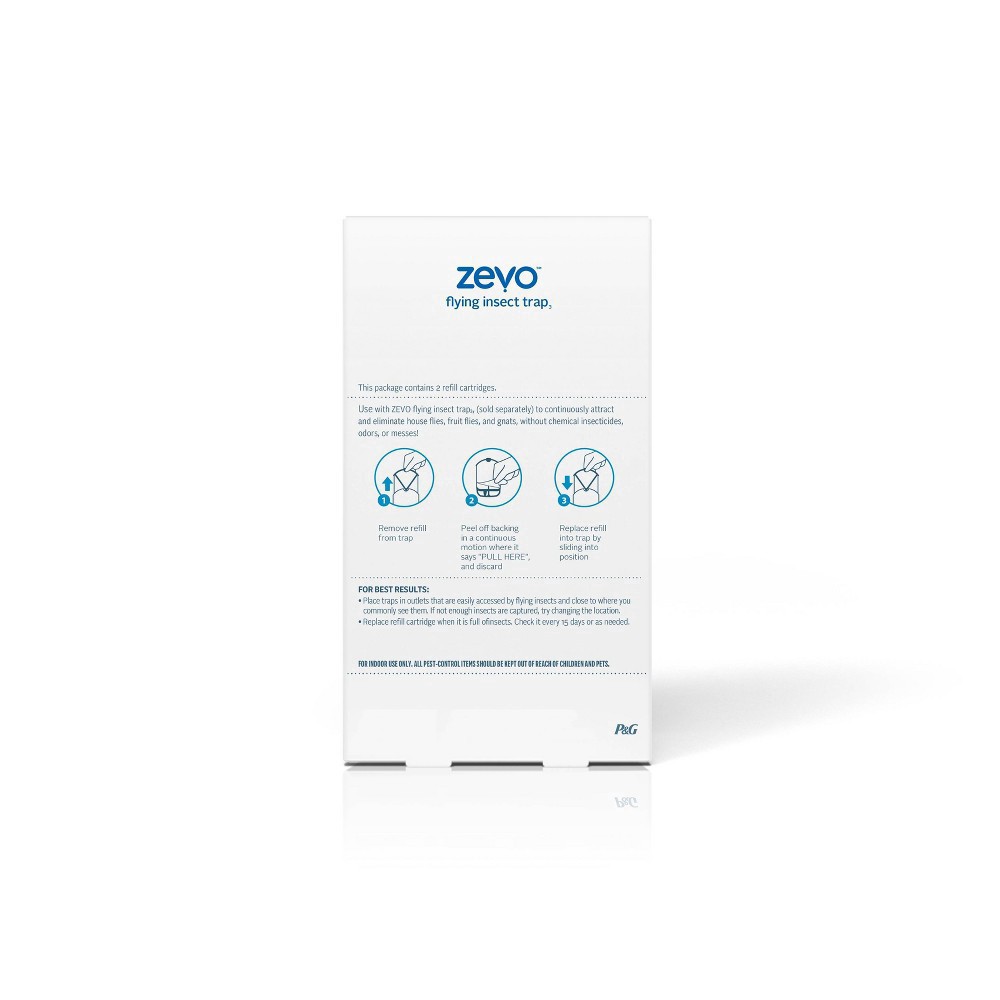 slide 6 of 7, Zevo Refills Flying Insect Trap 2 ea, 2 ct
