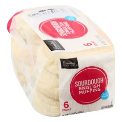 Essential Everyday Sourdough English Muffins 6Cnt
