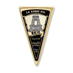 La Bonne Vie Cheese, Brie, Double Creme, Soft-Ripened