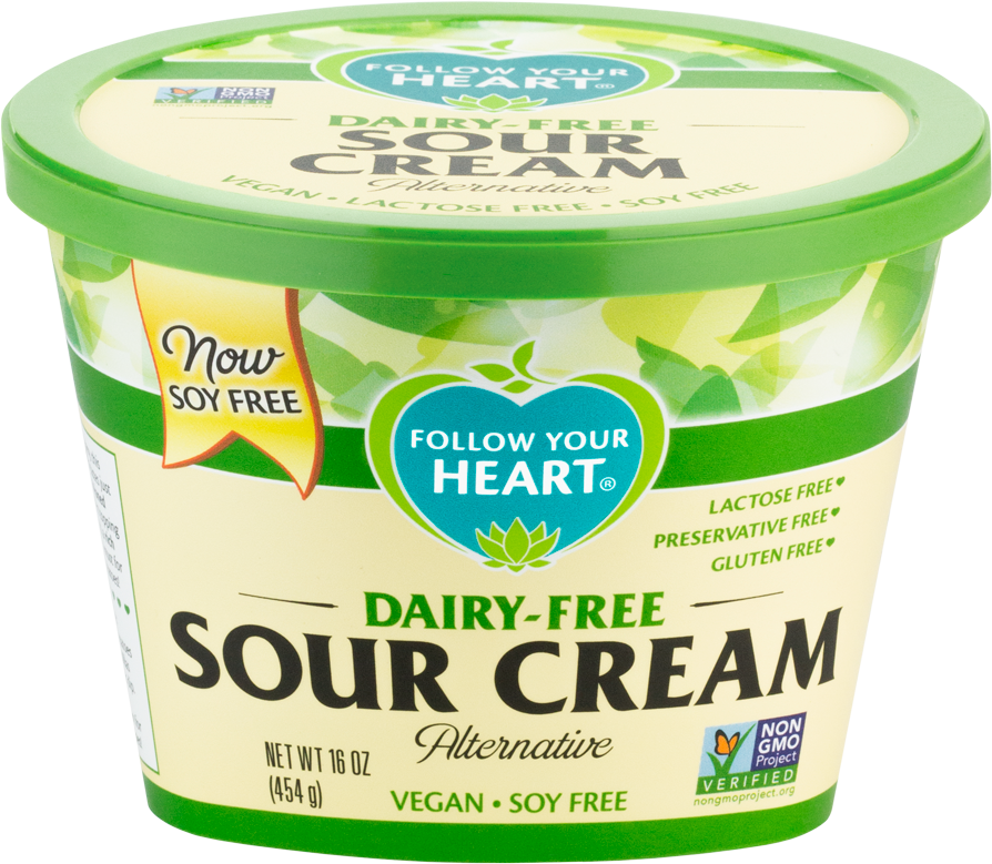 slide 1 of 1, Follow Your Heart Vegan Gourmet Sour Cream, 16 oz