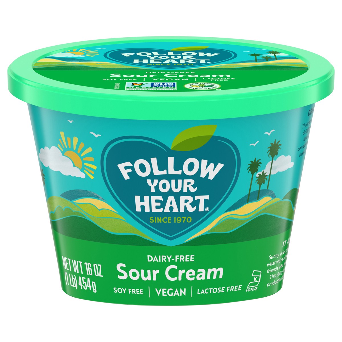 slide 1 of 15, Follow Your Heart Sourcrm,Vgn,No Soy,Grmet, 16 oz