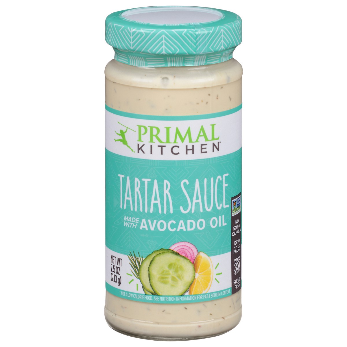 slide 1 of 1, Primal Kitchen Tartar Sauce, 7.5 oz