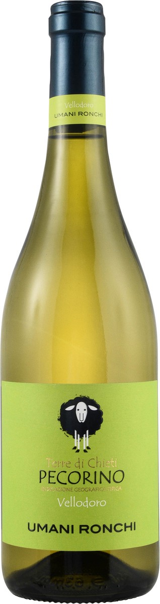 slide 8 of 12, Umani Ronchi Vellodoro Pecorino Wine, 750 ml