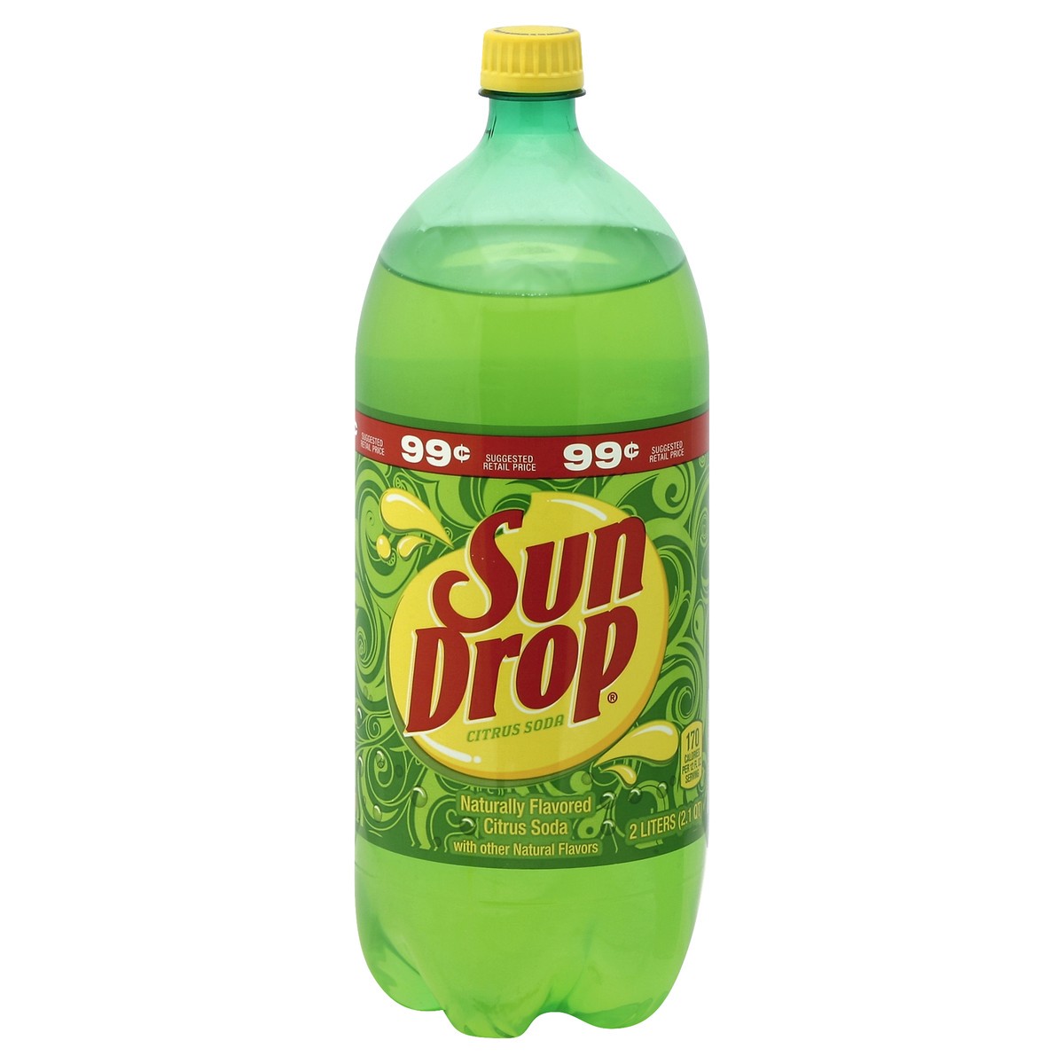 slide 3 of 4, Sun Drop Soda - 2 liter, 67.6 fl oz