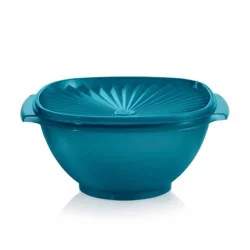 Tupperware Heritage Square Bowl - Mysterious Green