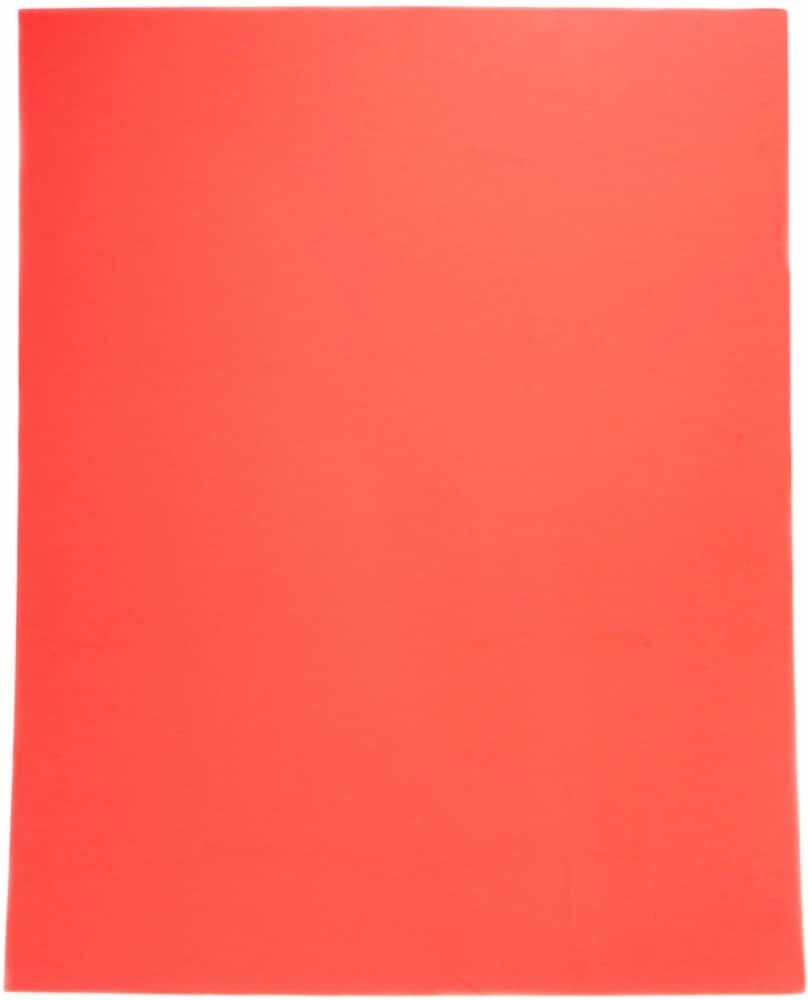 slide 1 of 1, U-Create Carolina Pad And Paper Premium 6Ply Poster Board Red, 22 in x 28 in