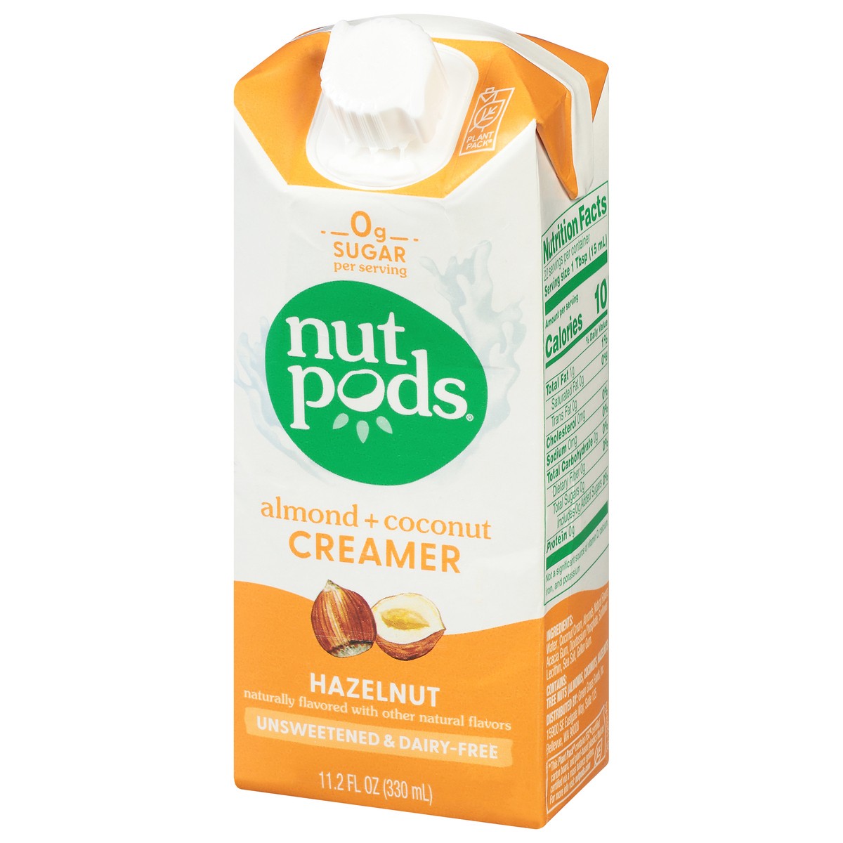 slide 6 of 9, nutpods Almond + Coconut Creamer 11.2 fl oz, 11.2 fl oz