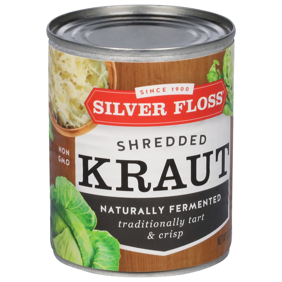 slide 5 of 9, Silver Floss Shredded Kraut 8 oz, 8 oz