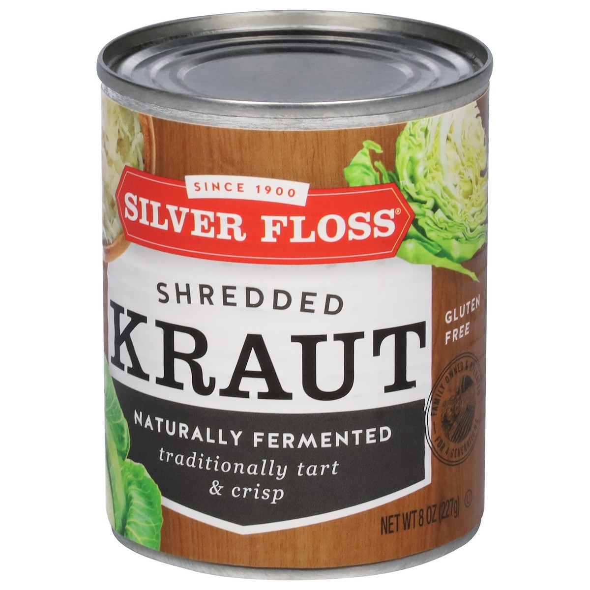 slide 8 of 9, Silver Floss Shredded Kraut 8 oz, 8 oz