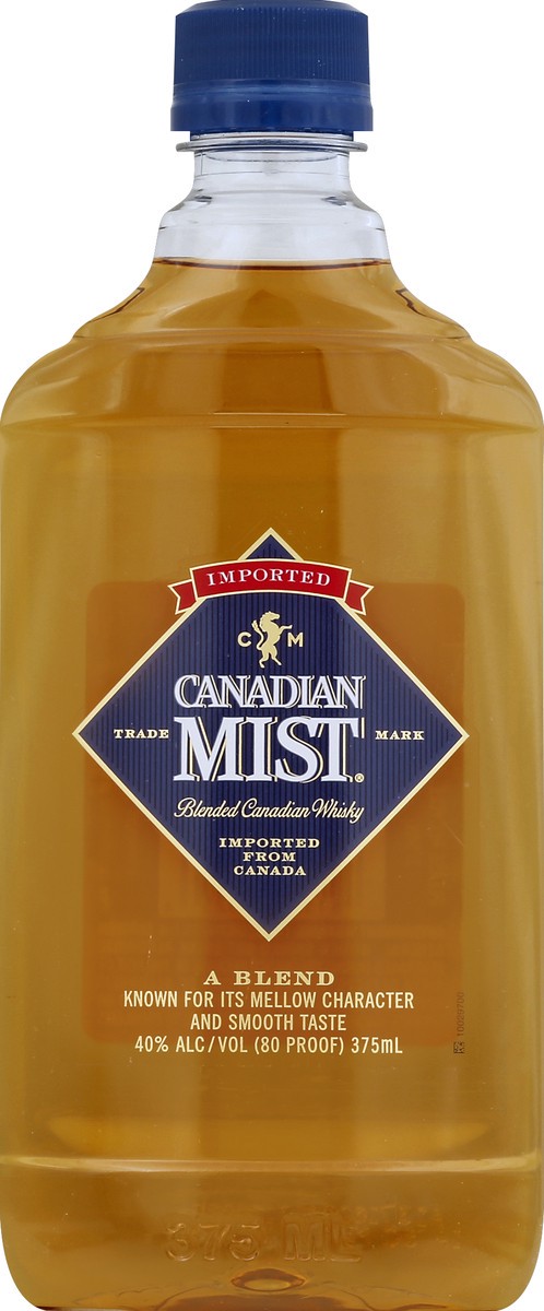 slide 2 of 3, Canadian Mist Blended Canadian Whisky 375ml 80 Proof, 375 ml