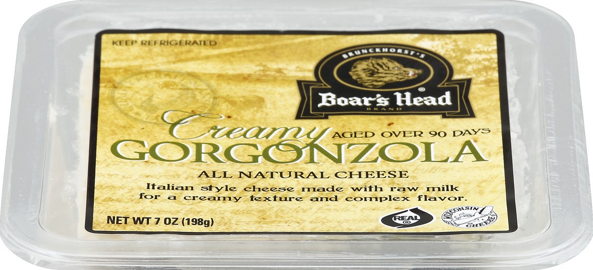 slide 4 of 5, Boar's Head Gorgonzola Cheese, 7 oz