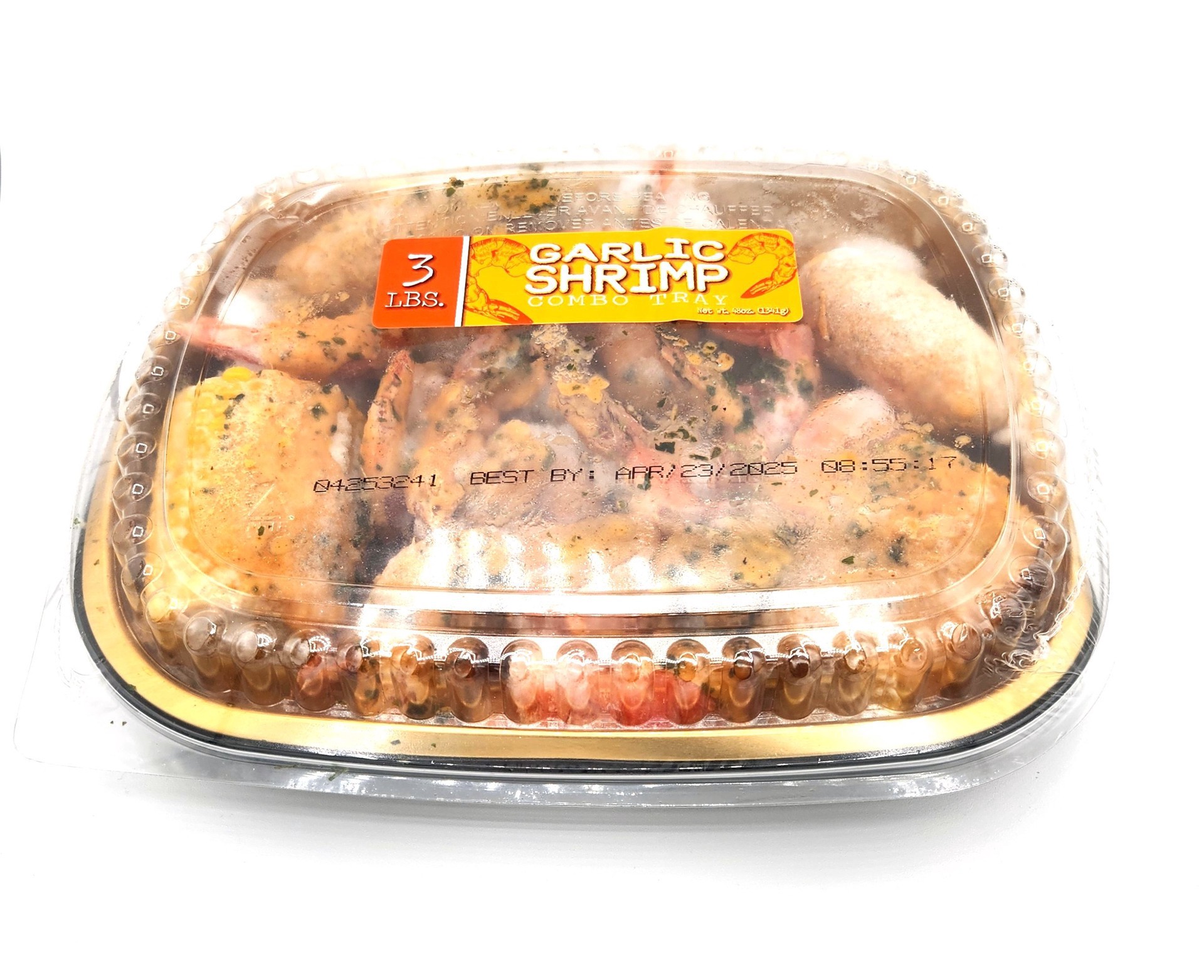 slide 1 of 1, Garlic Shrimp Combo Tray, 1 ct