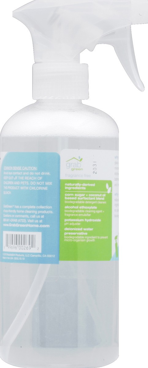 slide 2 of 3, Grab Green Glass Cleaner 16 oz, 16 oz